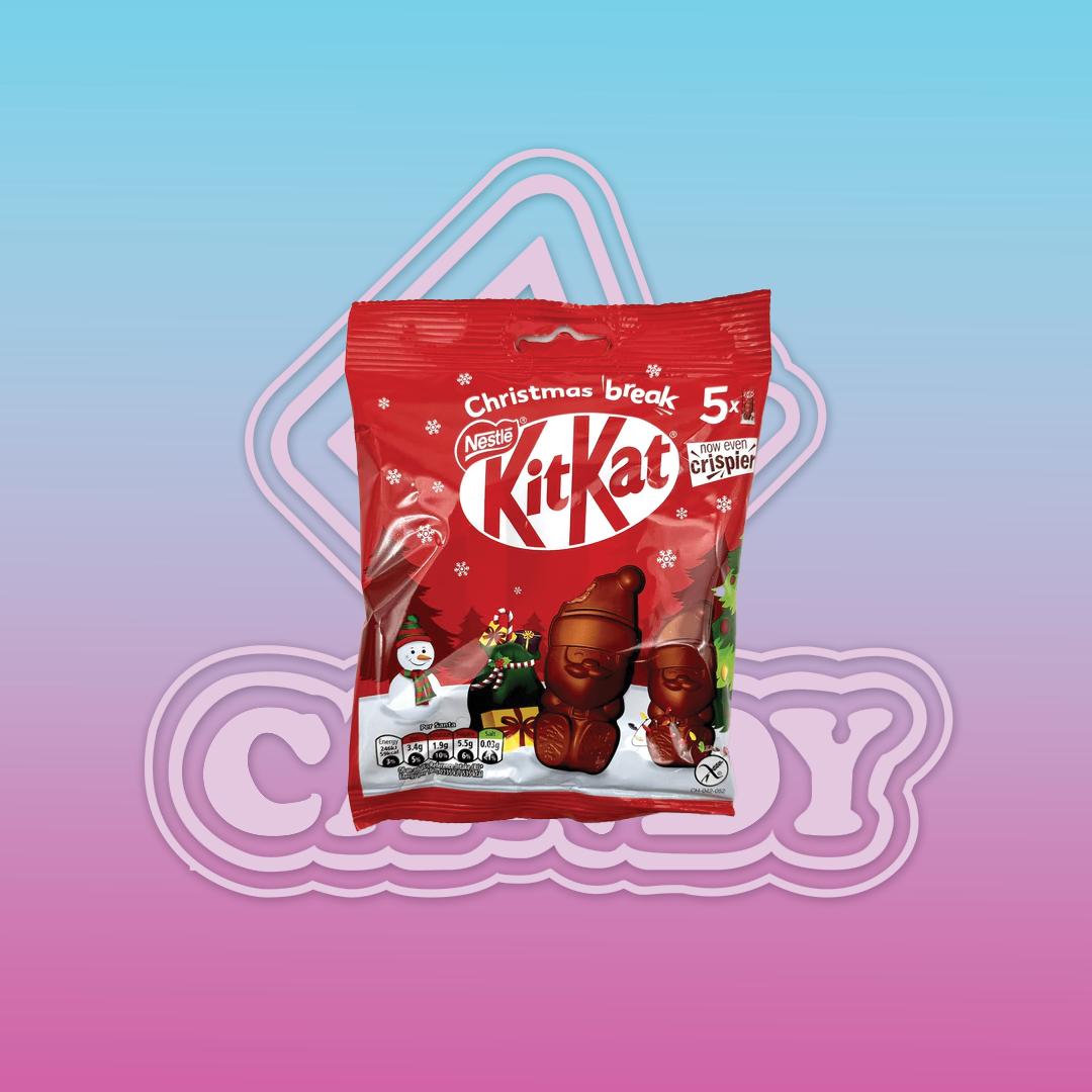 Nestle Kit Kat Mini Pouch Santa 55G