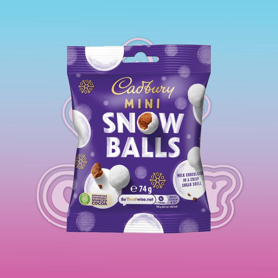 Cadbury Mini Snowballs 74G
