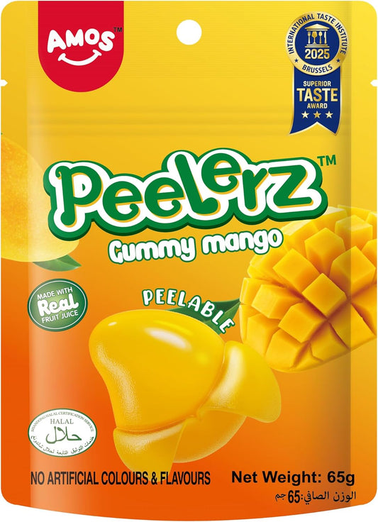 Amos Peelerz Gummy Mango 65G