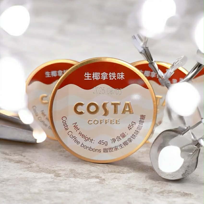 Costa Roasted Coconut Latte Flavored Candy 45g