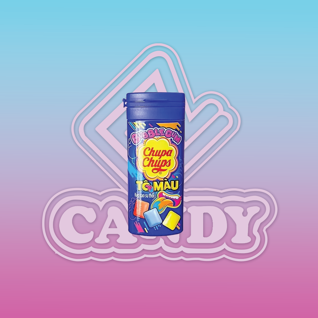 Chupa Chups Big Bubble Gum Color Painting 27G