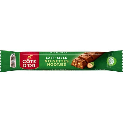 Côte d'Or  Lait-Milk Noisettes Chocolate 45g