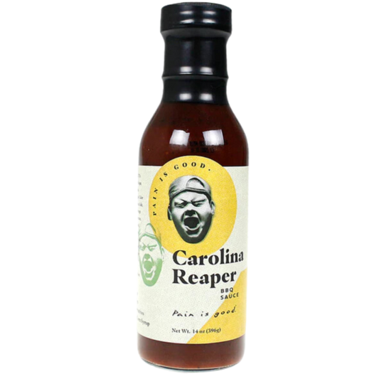 Pain is good Carolina Reaper BBQ Sauce 396g