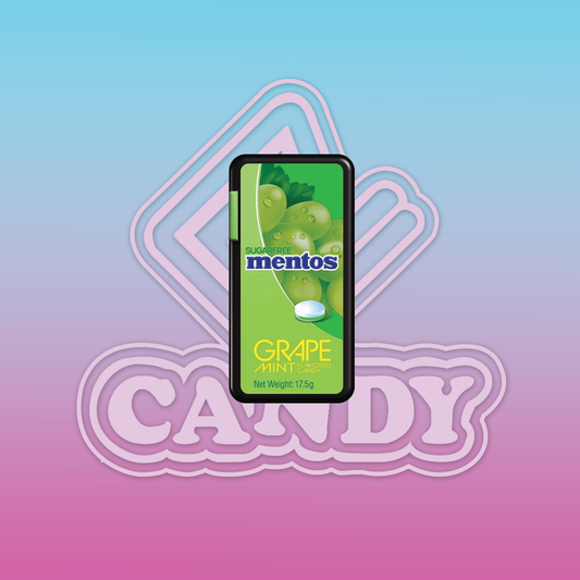 Mentos Mint And Grape Flavor 17.5G
