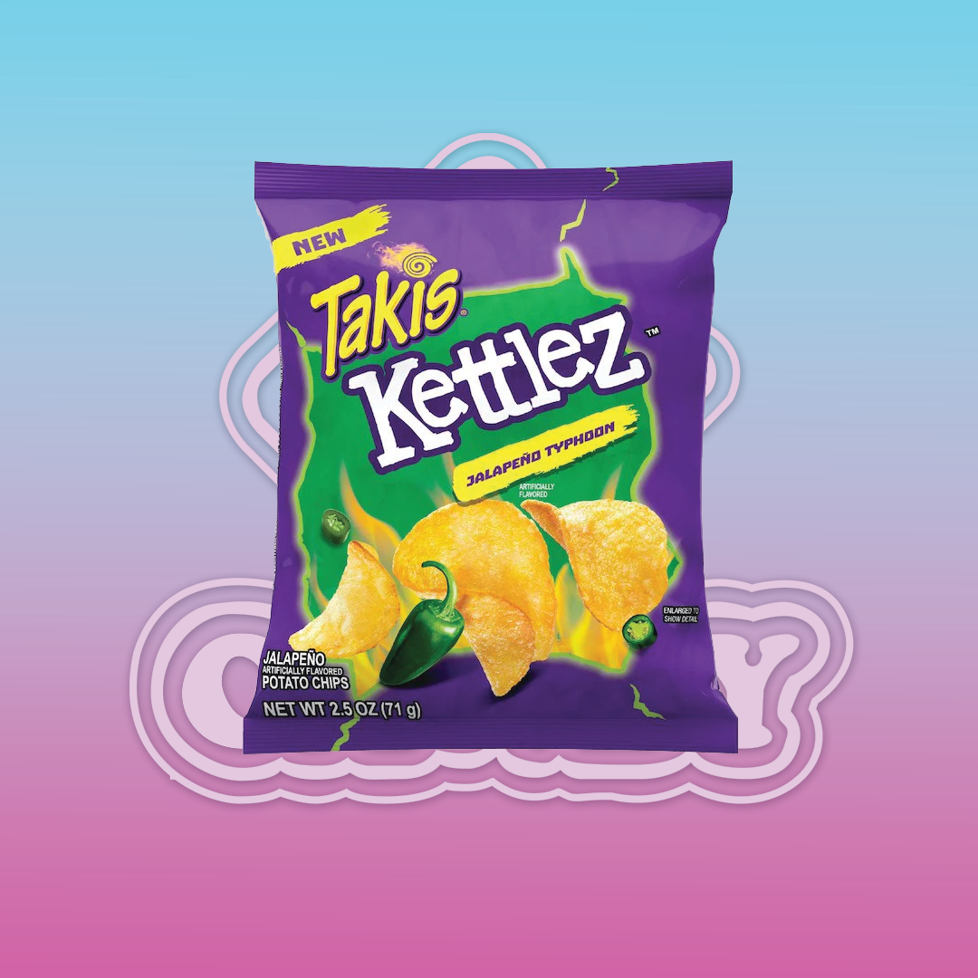 Takis Kettlez Jalapeno Typhoon 2.5 Ounce