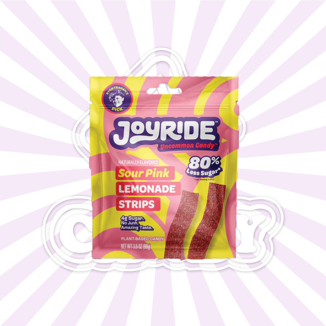 Joyride Sour Pink Lemonade Strips (99g)