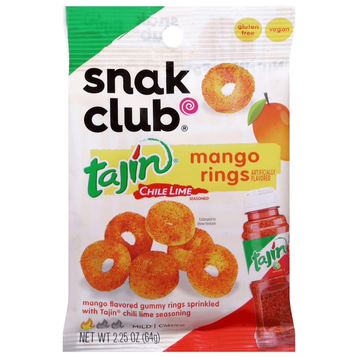 Snack Club Tajin Mango Ring 64g