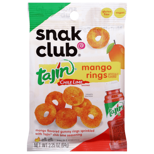 Snack Club Tajin Mango Ring 64g