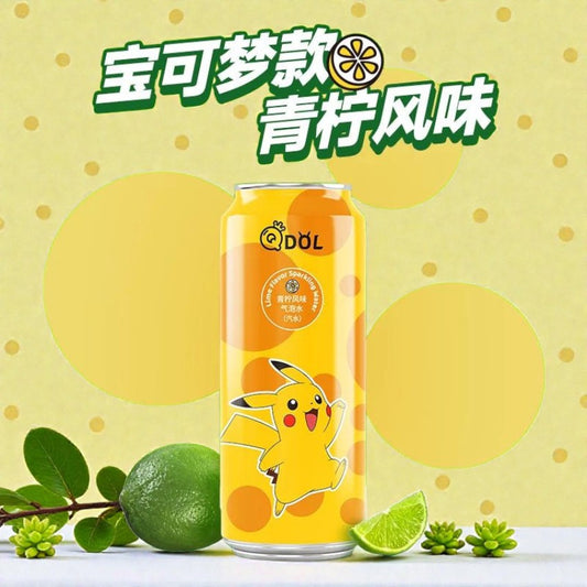 Qdol Lime Flavored Sparkling Water Soda 500ml