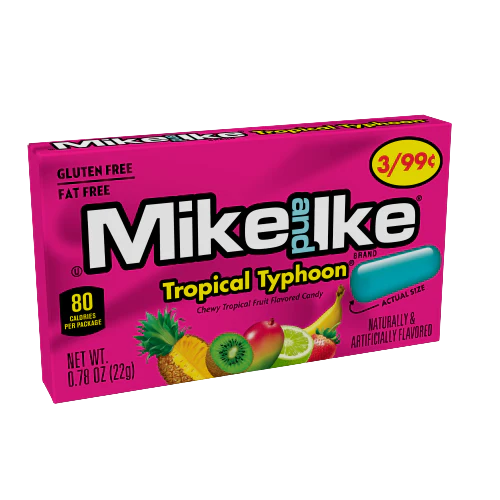 Mike & Ike Tropical Typhoon, 0.78 Ounce
