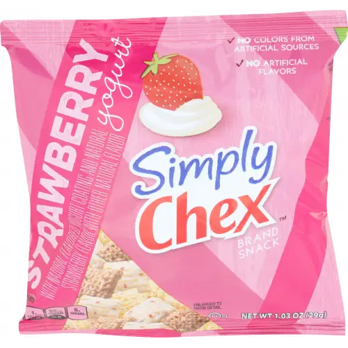 Chex Mix Simply Chex Strawberry Yogurt, 1.03 Ounce