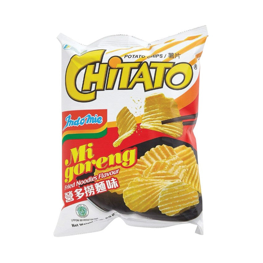 Indomie Chitato Mi Goreng Fried Noodles Flavour Potato Chips 68g