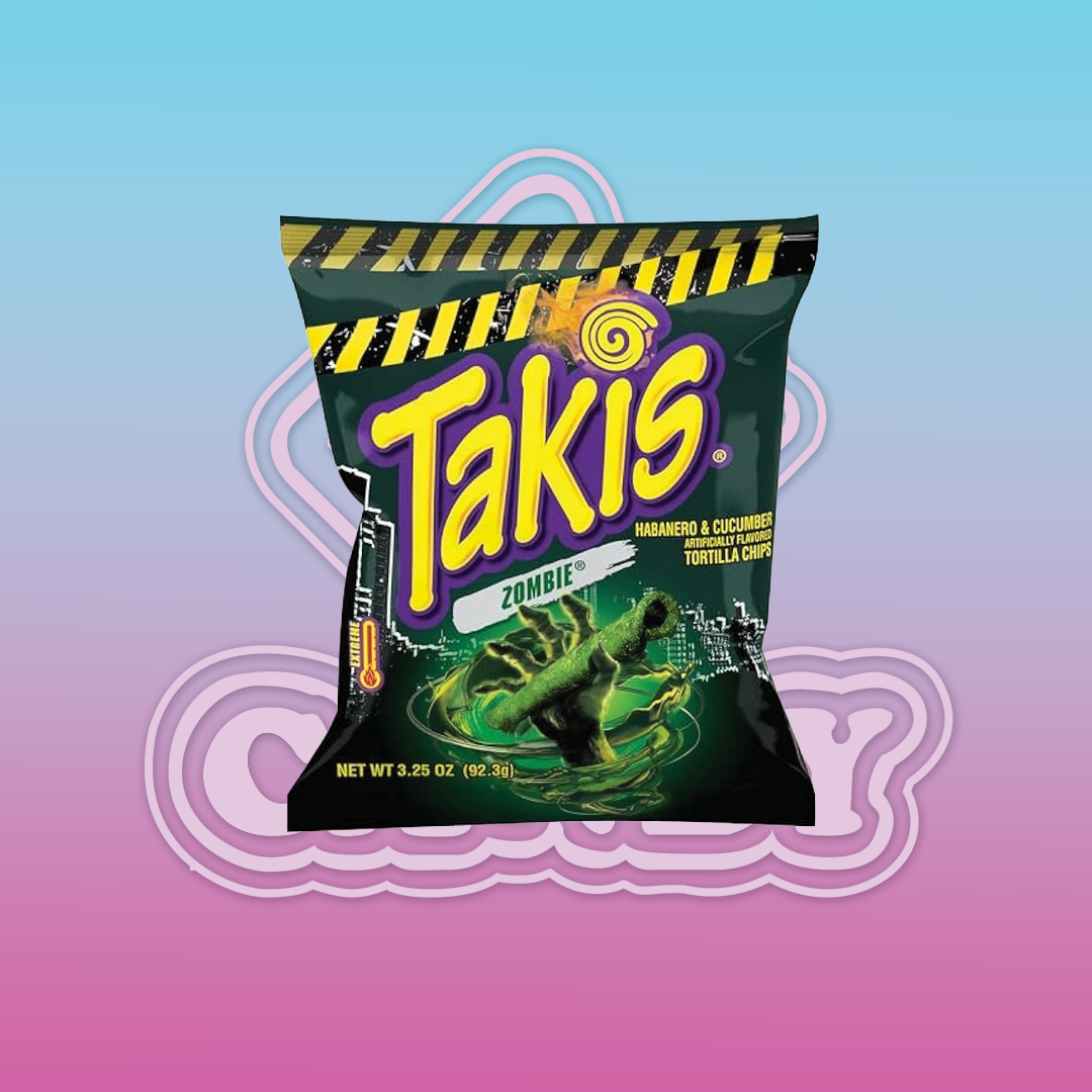 Takis Zombie Habanero & Cucumber Tortilla Chips 3.25 Ounce