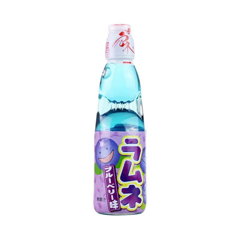 Hata Ramune Soda 200ml (Blueberry Flavoured)