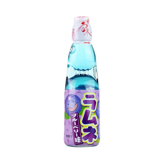 Hata Ramune Soda 200ml (Blueberry Flavoured)